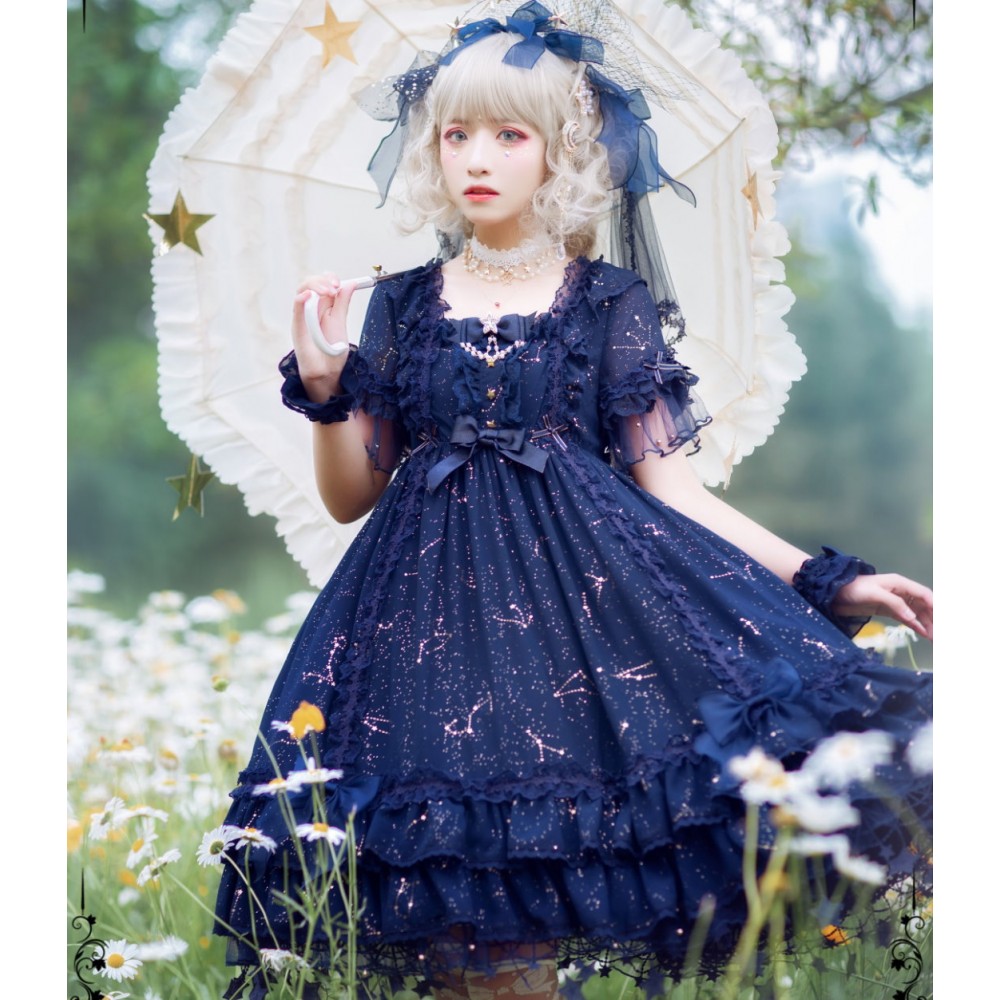 Code Word Of Constellations Classic Lolita dress OP by Shimotsuki 